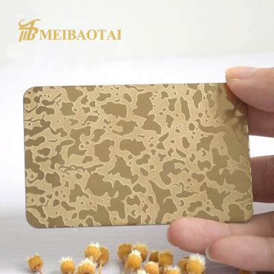 Cina PVD ha inciso lo strato di acciaio inossidabile, lucidatura 304 di acciaio inossidabile di AISI in vendita