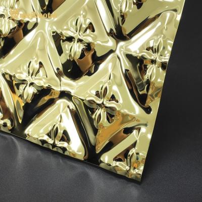 Chine 201 épaisseur de la norme 0.75mm d'acier inoxydable Diamond Plate Sheets AISI à vendre
