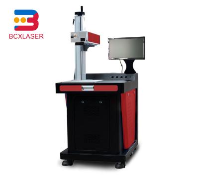 China 3D het Metaalgravure die van de Vezellaser Machinedesktop 50W op Elektronikapp PE pvc merken Te koop