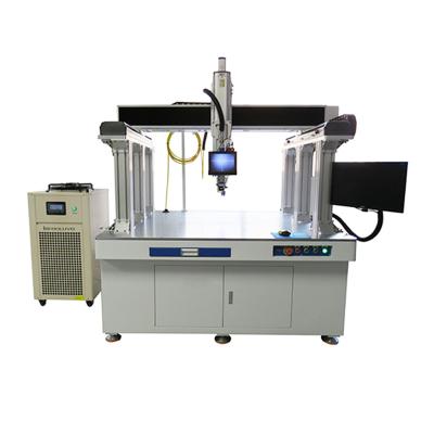 Chine Refroidissement par l'eau continu de machine de soudure de fibre à plat automatique en métal 1000W à vendre