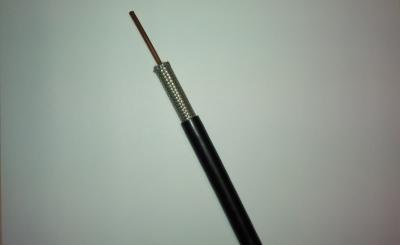 China Standard Cable TV RG6 Coaxial Cable With Copper Clad Steel Inner Conductor for sale