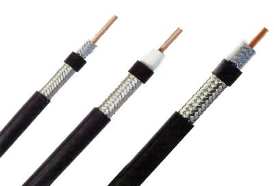 Κίνα Πλεγμένο καλώδιο 50 ωμ με το σακάκι PVC 400 εύκαμπτα ομοαξονικά καλώδια για την επικοινωνία προς πώληση