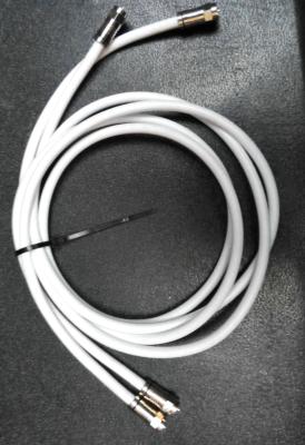 China Flooding Compound RG6 Coaxial Cable Indoor PVC Jacket F Connector ROSH Compliant for sale