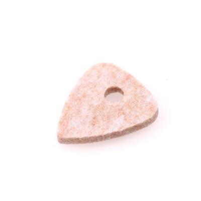 China Used in ukelele OEM LOGO & SIZE felt 3mm logo printed guitar pick for sale