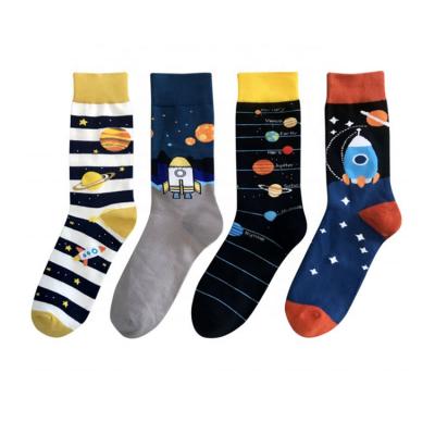 China Quality suitable 3dprinted cartoon winter sporty guaranteed thick socks for men for sale