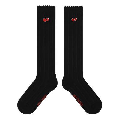 China New Manufacture Sporty Wholesale White Cotton Polyester Cute Cartoon Women Stocking Sock for sale