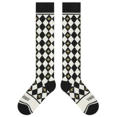 China Colorful Cartoon Design Fashion Women Sporty Wholesale Cotton Women Stocking Socks for sale