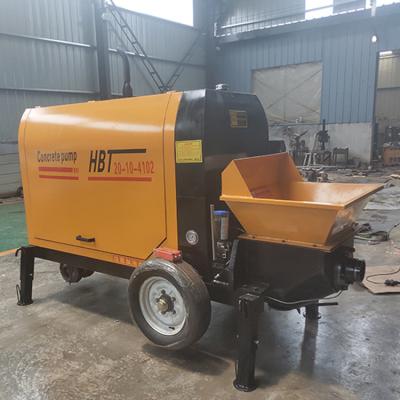 China Construction works Automatic Strong Power Diesel Concrete Pump Machine for sale