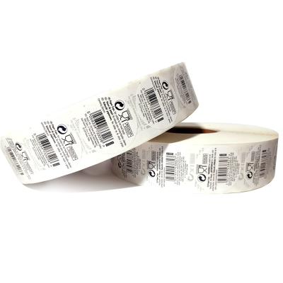 Китай Стикер ярлыка Pvc напоминания кода Qr вокруг белого OEM продается