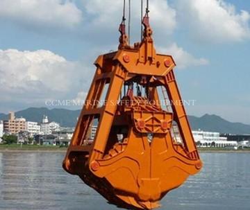 China Underwater Four Rope Dredging Grab for sale