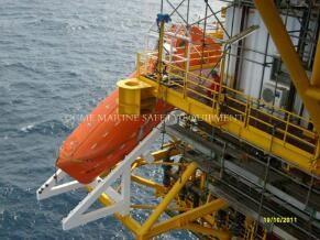 China Marine Free Fall Boats Totally Enclosed Life Boat Lifeboats for sale