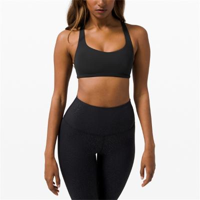 China Wholesale Breathable Sports Bra Compression Women Yoga Wears 2021 Sports Bra for sale