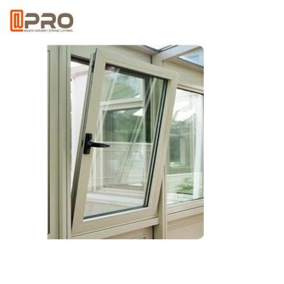 Chine Le verre en bois de tissu pour rideaux de grain inclinent le profil en aluminium vitré par double de Windows de tour de N à vendre