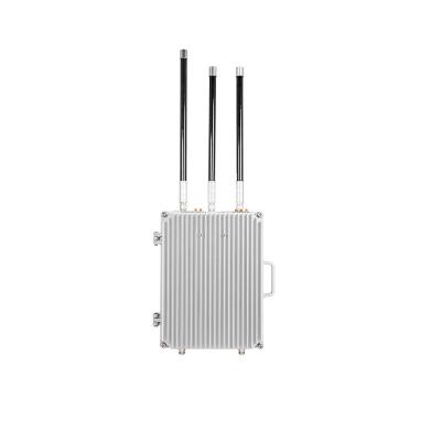 China Anti UAV High Quality Control Stationary Drone Detection spoofing Device 5KM detection range full bands 1km spoofing range for sale