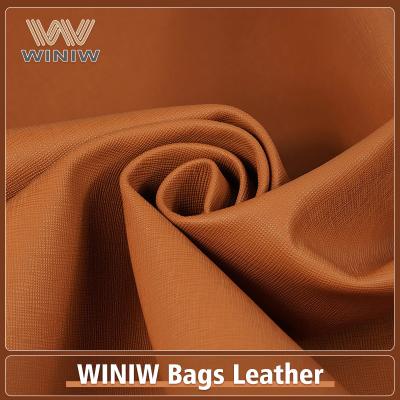 China Smooth Touch Imitation Microfiber Vegan Leather Material For Purse for sale