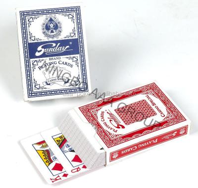 China Poker Paper Plastic Professional Playing Cards for sale