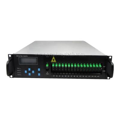 China PON Er-Yb Networks 1310nm EYDFA 1550nm High Power Fiber Amplifier Coated Fiber Amplifiers CATV and Optional Internal FTTx Networks Splitter for sale