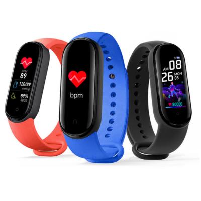 China M5 Touch Screen Wristband Smart Watch Sports Fitness Tracker Pedometer Heart Rate Blood Pressure Monitor Smart Band for sale
