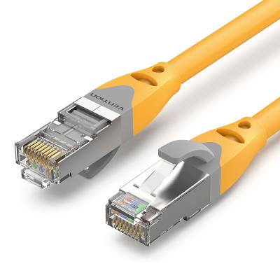 China PVC Vention Ultra HD 500MHz SFTP High Speed CAT 6A Ethernet Cable For Laptop TV RJ45 Cat6a Box Desktop Patch Cord for sale