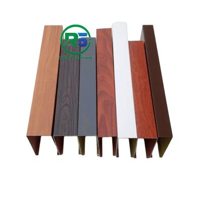 China 0.8mm Suspended Metal Ceiling 0.7-1.0mm in Wine Red for Modern and Simple Decoration for sale