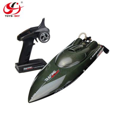 China New Summer RC Hobby Brushless Toy FT011 65CM 2.4G RC Boat High Speed Racing Boat With Water Cooling System for sale