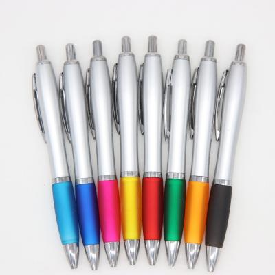 China Promotional wholesale custom plastic pen push logo laser pen multifunctional ballpoint pens for sale