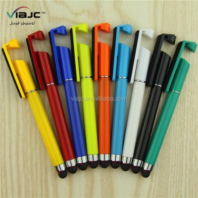 China Mobile Phone 4 In 1 Funny Plastic Touch Screen Stylus Pen For Smart Board for sale