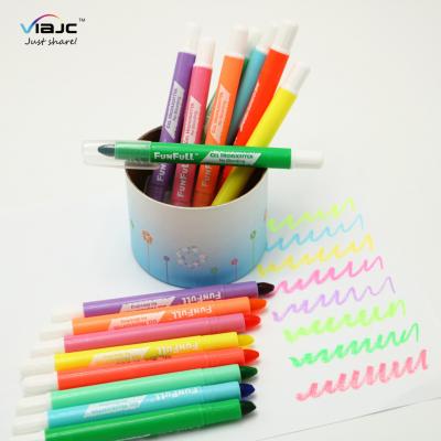 China Smooth/no smear/no bleeding/smooth pen no gel non-toxic highlighter bible racking for sale