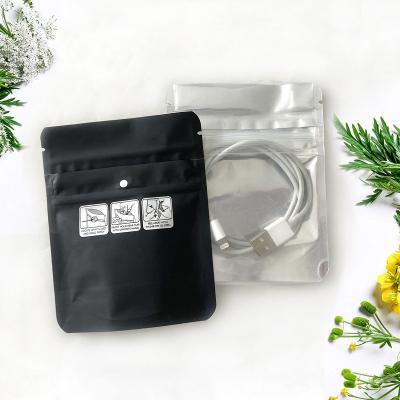 China Small Security Smell Proof Resealable Bag | matte black food storage bags | children anti with zipper 4.1x5.1inches (100 pieces) for sale