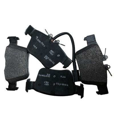 China Wholesale Car Brake Systems Auto Brake Pads OEM 67300462 Car Brake Pads For Maserati Standard Size for sale
