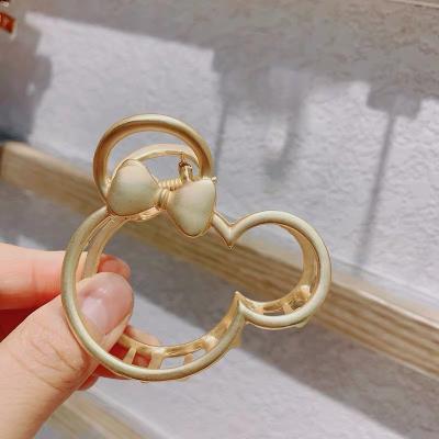 China European and American Style Hair Claw Hairpin for Girls Holds Crab Mickey Hair Clip Fashion Party Hair Accessories for sale