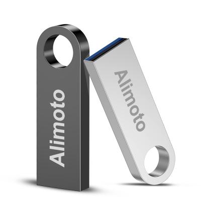 China Alimoto MT37 USB3.0 High Speed Capacity Mini Metal USB Drive 8GB 16GB 32GB 64GB 128G Memory Flash Disk Real Metal for sale