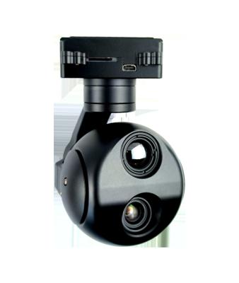 Китай 1080P Фиксированный фокус 640×512 Тепловое изображение IP HDMI Выход Малая камера с гимбалом продается