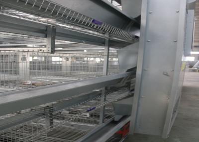 China Steel 3 Tiers Industrial Chicken Coop Low Disease And Death Rate for sale