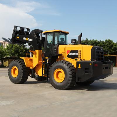 China Loader Company Reasonable Prices JinGong Jgm761FT26kn Forklift Wheel Loader Side Lift 29 Tons for sale