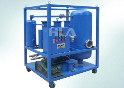 China Máquina portátil de la filtración del aceite de la turbina de vapor del vacío para la construcción naval industrial en venta