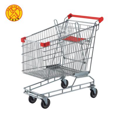 China Folding Cheapest Price Wholesale Supermarket Mini Shopping Basket Trolley for sale