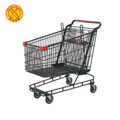 China Popular Professional German Style Metal Hardware Stylish Mini Shopping Trolley For Supermarket for sale