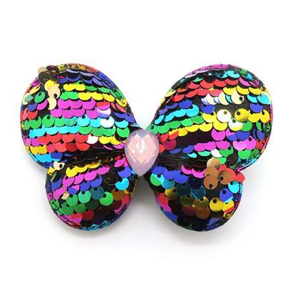 China Hair Clips Customized Butterfly Diy Hair Clip Daily Wear Girls Temperament Metal Mini Hair Clip For Women for sale