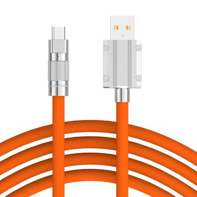 China MP3/MP4 Player 120W Usb Date Data Soft Silica Cable Quick Charging Zinc Alloy Ports For Samsung/Huawei for sale