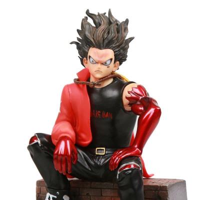 China Factory Eco-friendly Plastic Crafts Anime One Piece PVC Figures GK Fashion Luffy One Piece Action Number for sale