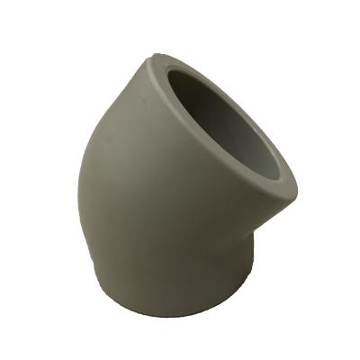 China Used for hot fitting water pipe cast iron butt fusion connection water pipe ppr pipe fittings 45 degree elbow for sale