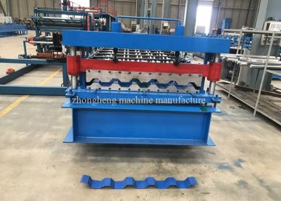 Chine Petit pain de feuille de toiture de tuile vitré par acier de couleur formant le contrôle de commande numérique par ordinateur de machine à vendre