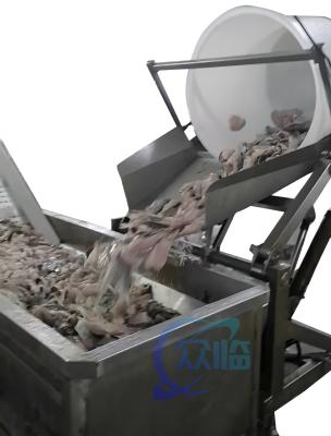 China Multiscene 2.2KW Fish Processing Unit , Industrial Salmon Processing Equipment for sale