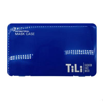China Viable customizable color waterproof thickened storage box mask holder portable case for promotion for sale