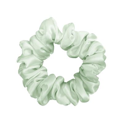 China 100% pure silk scrunchies 16momme 16momme 2.5cm 100% mulberry silk mint for sale