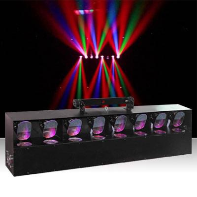 China LED 8-scan stage effect light ,led disco dj lights ,bar ktv show lights for sale