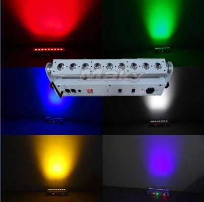 China 9pcs led battery&wireless dmx bar light stage wall led washer lights for sale