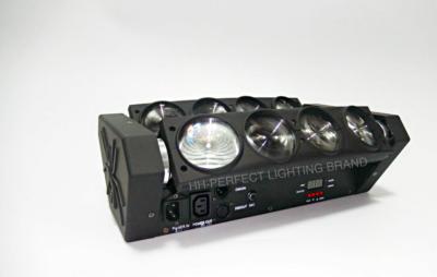 China 8pcs cree lamp Spider Beam Moving Head Lighting HighBrightness dmx stage effect music for sale