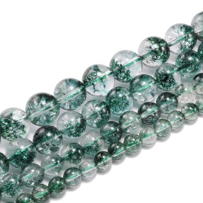 China Wholesale Soft Round Loose Handmade Wathet Blue Beads Crystal Beads Bracelet DIY For Earrings Jewelry Accessories for sale